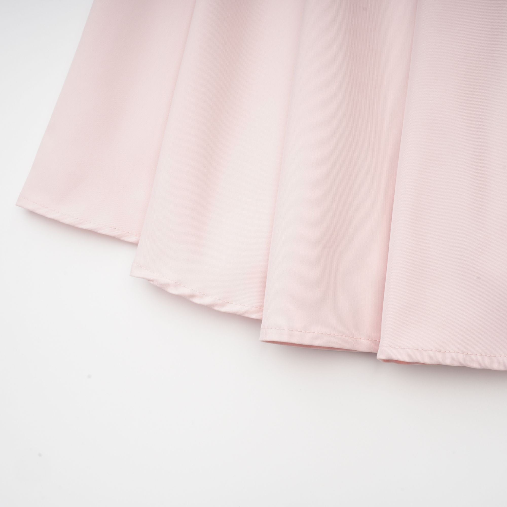 Soleil pembe pileli korse midi elbise