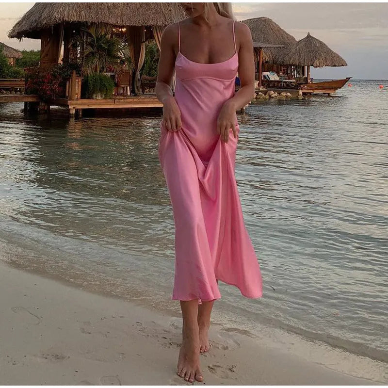 Petite Yapraklı Ayrık Slip Elbise