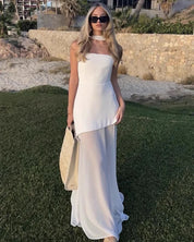 Melina Kurdeleli Straplez Elbise